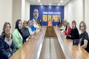 Silivri AK Parti Kadın Kolları’ndan Olağan Haftalık Toplantı