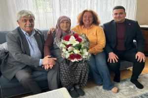 CHP’den şehit annesine anlamlı ziyaret