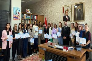 Silivri 'de çalıştaya katılan öğretmenlere sertifikaları takdim edildi