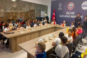 Silivri Hasan Özvarnalı İlkokulu Öğrencileri Afet Bilinci Eğitimi aldı