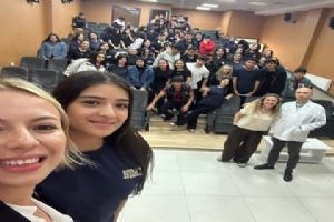 Silivri İSMMMO Temsilcisi Simge Kesen, Necip Sarıbekir MTAL’de gençlerle buluştu