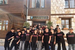 Silivri Namık Kemal İlk ve Ortaokulu öğrencileri tarihe yolculuk yaptı