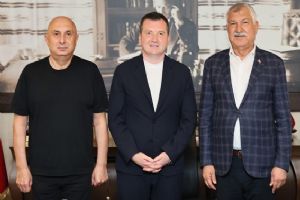 Zeydan Karalar’dan Başkan Balcıoğlu’na ziyaret
