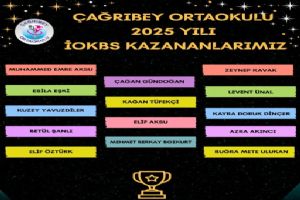 Silivri Çağrıbey Ortaokulu’ndan Bursluluk Sınavı gurur tablosu