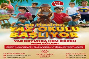 Silivri Mektebim Koleji’nden hem eğlenceli hem öğretici yaz okulu