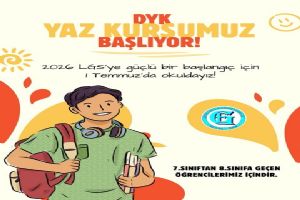 Silivri Ertuğrul Gazi Ortaokulu’ndan LGS hazırlığına yaz kursu daveti