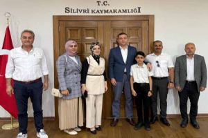 Silivri Kaymakamı Toğan’dan Türkiye Birincisi Eymen’e tebrik ve ödül