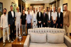 Silivrispor Yönetiminden Başkan Balcıoğlu’na ziyaret