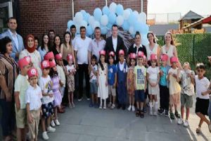 Silivri Belediye Başkanı Balcıoğlu, Gümüşyaka Kreşi mezuniyetinde