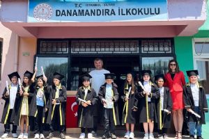 Silivri Danamandıra İlk Ve Ortaokulu Mezunlarını uğurladı