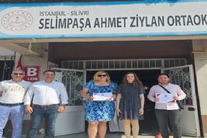 Selimpaşa Ahmet Ziylan Ortaokulu'nda Temiz Sınıflar Ödüllendirildi
