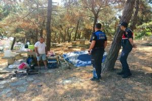 Silivri'de yangın riskine karşı önlem