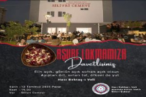 Silivri Cemevi’nden Aşure Lokmasına davet