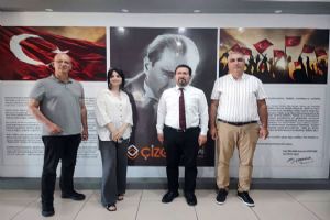 Silivri İlçe Millî Eğitim Müdürü Damat’tan Çizgi Akademi’ye ziyaret