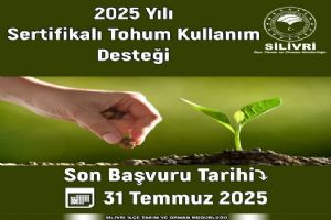 Sertifikalı Tohum Desteği için son başvuru 31 Temmuz