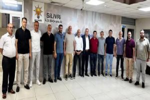 Silivrispor yönetiminden Ak Parti İlçe Başkanlığına ziyaret