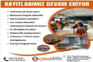 Silivri Çizgi Akademi’de kayıtlar devam ediyor