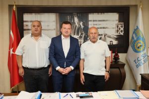 Silivri Belediye Başkanı Balcıoğlu, Muratlı heyetini ağırladı