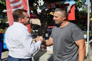 Silivri Belediye Başkanı Balcıoğlu, Semizkumlar’da vatandaşlarla buluştu