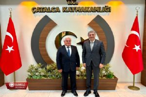 Rektör Prof. Dr. Mustafa Kara’dan Kaymakam Yasin Öztürk’e hayırlı olsun