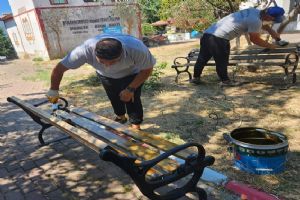 Silivri’de park ve yeşil alanlarda yaz mesaisi