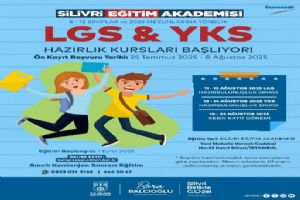 Silivri Eğitim Akademisi'nde LGS ve YKS kurs başvuruları başladı