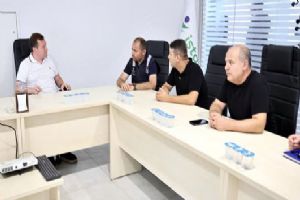 Silivri Belediye Başkanı Balcıoğlu, İSTAÇ ekipleriyle bir araya geldi