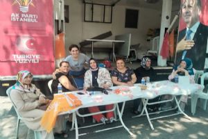 Silivri AK Parti teşkilatı, Selimpaşa’da vatandaşla buluştu
