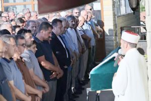 Silivri Belediye Başkanı Balcıoğlu Ahmet Kepçeli'yi son yolculuğuna uğurladı