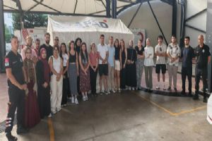 Silivri’de Gençler Afete hazırlanıyor