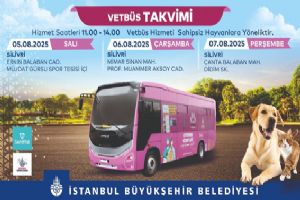 VETBÜS Silivri’de Sahipsiz Hayvanlar için hizmette