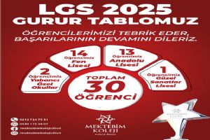 Silivri Mektebim Koleji’nden LGS 2025’te gurur tablosu