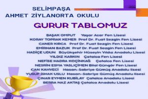 Selimpaşa Ahmet Ziylan Ortaokulu’ndan LGS’de gurur tablosu