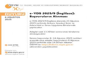 E-YDS İngilizce başvuruları başladı
