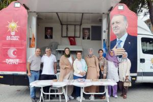 Silivri Ak Parti Teşkilatı Kavaklı’da Ak Nokta kurdu