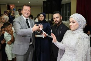 Silivri Belediye Başkanı Balcıoğlu, hemşehrilerinin mutlu günlerinde yanlarında