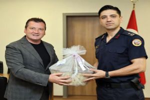 Silivri Belediye Başkanından Yeni Jandarma Komutanına ziyaret