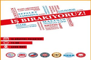 Eğitim Sen Silivri Temsilcisi Erdoğan’dan iş bırakma eylemi duyurusu