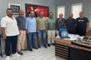 Türk Eğitim-Sen’in yeni Silivri Temsilcisi Ahmet Öngel’e hayırlı olsun ziyaretleri