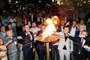 Silivri Belediye Başkanı Balcıoğlu Erguvan Festivali’ne katıldı