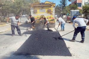 Silivri yol iyileştirme çalışmaları sürüyor