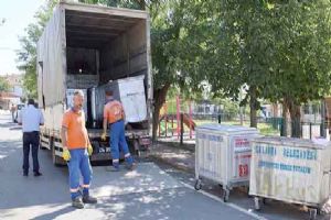 Silivri Belediyesi’nden daha temiz bir çevre için konteyner yenilemesi