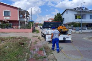 Silivri’de park ve yeşil alanlarda bakım çalışmaları sürüyor