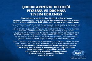 “Eğitim bir halkın yarınıdır; onu karanlığa teslim etmeyeceğiz”