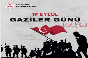 Silivri’de 19 Eylül Gaziler Günü Töreni düzenlenecek