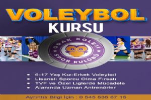 Silivri Odak Koleji’nde Voleybol Kursu başlıyor