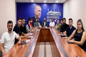 Silivri AK Parti Gençlik Kollarında Haftalık Yürütme Kurulu toplantısı