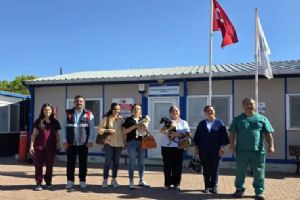 Silivri AK Parti Kadın Kollarından Hayvan Rehabilitasyon Merkezine ziyaret