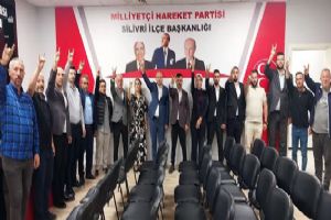 Silivri Ülkü Ocakları’ndan MHP İlçe Başkanlığına ziyaret
