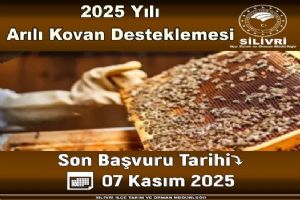 2025 Yılı Arılı Kovan Desteklemesi başladı
